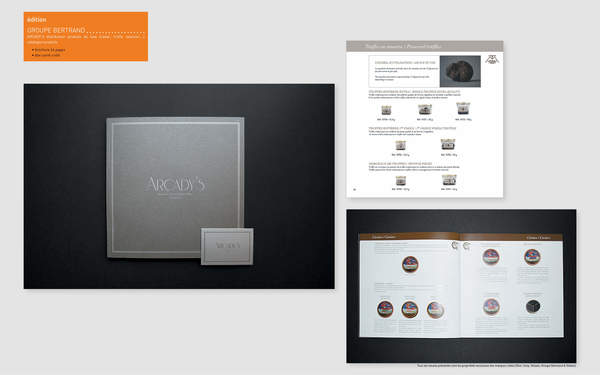 ARCADY'S catalogue produits