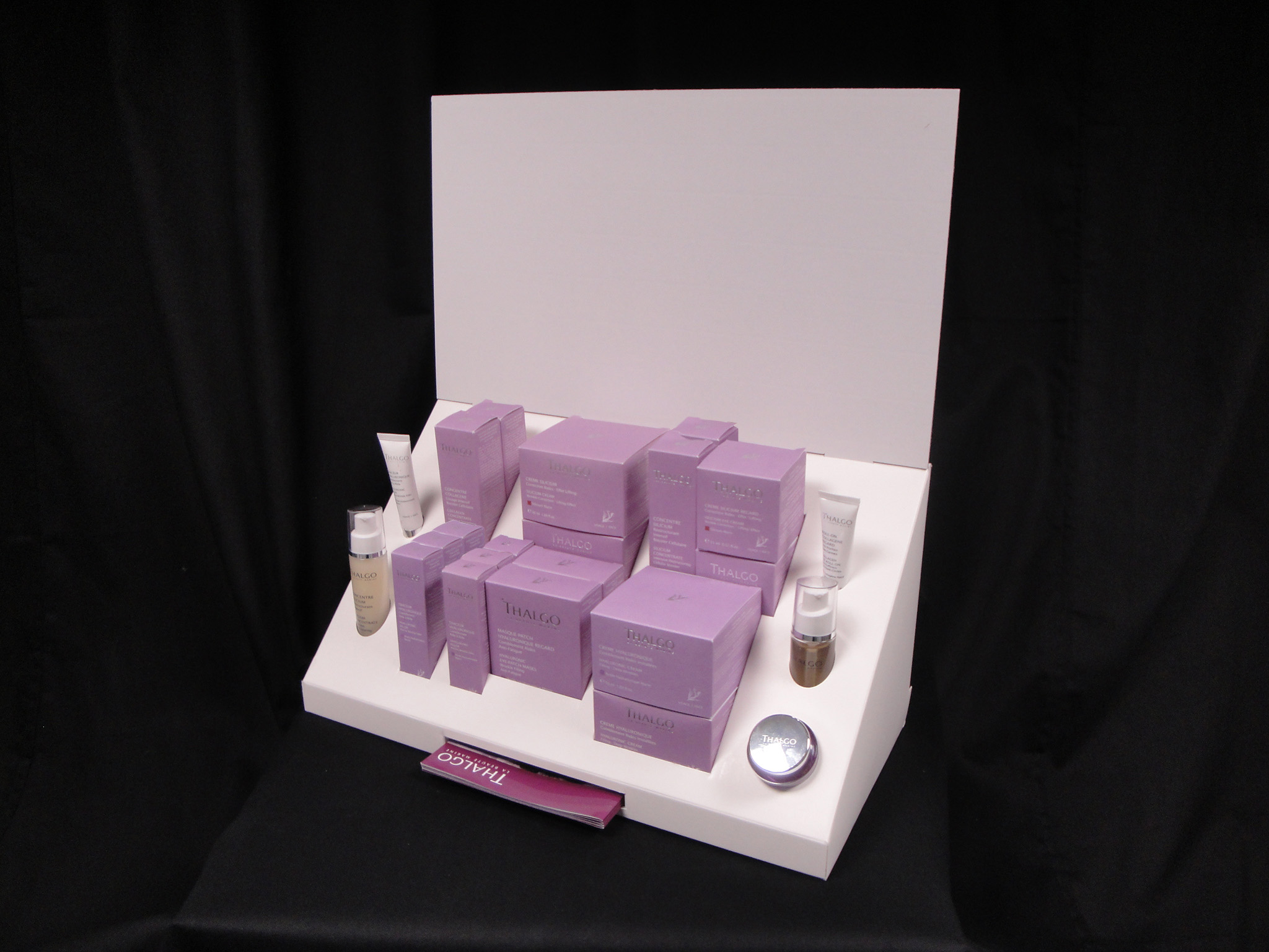 Création tracé et maquette PLV comptoir