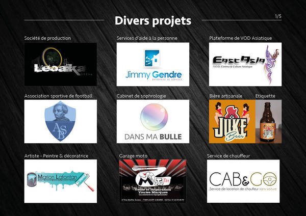 Quelques projets de logos 