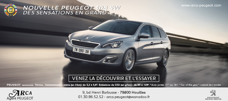 publicit Peugeot - Arca/Houilles