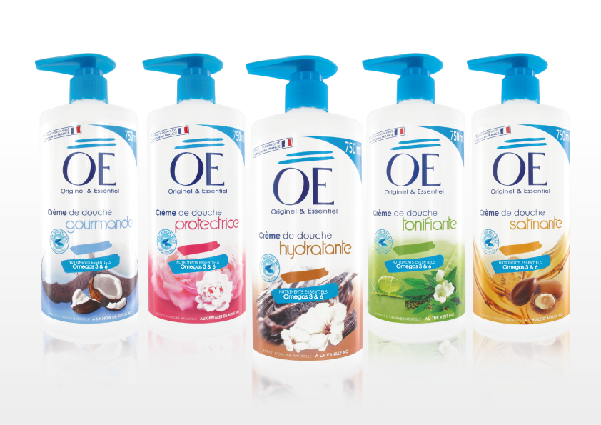 OE Gamme de douches -Identit Packaging, Cration