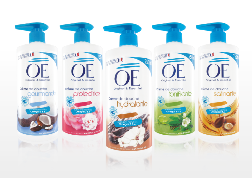 OE Gamme de douches -Identité Packaging, Création