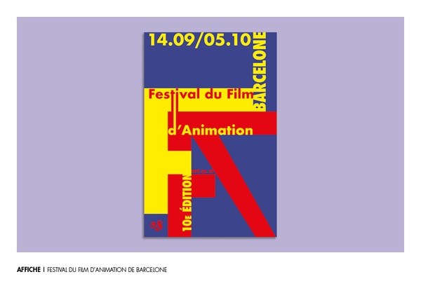AFFICHE | FESTIVAL DU FILM D’ANIMATION DE BARCELONE