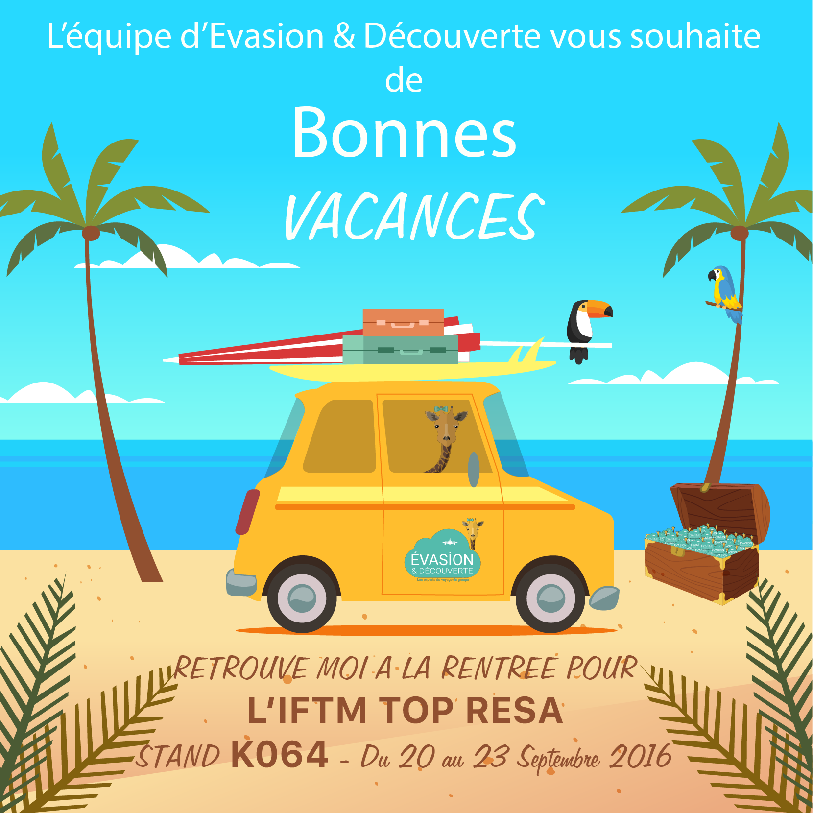 Infographie 2016 pour mailing Evasion & Découverte