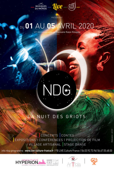 Affiche Festival NDG - Marseille 2020