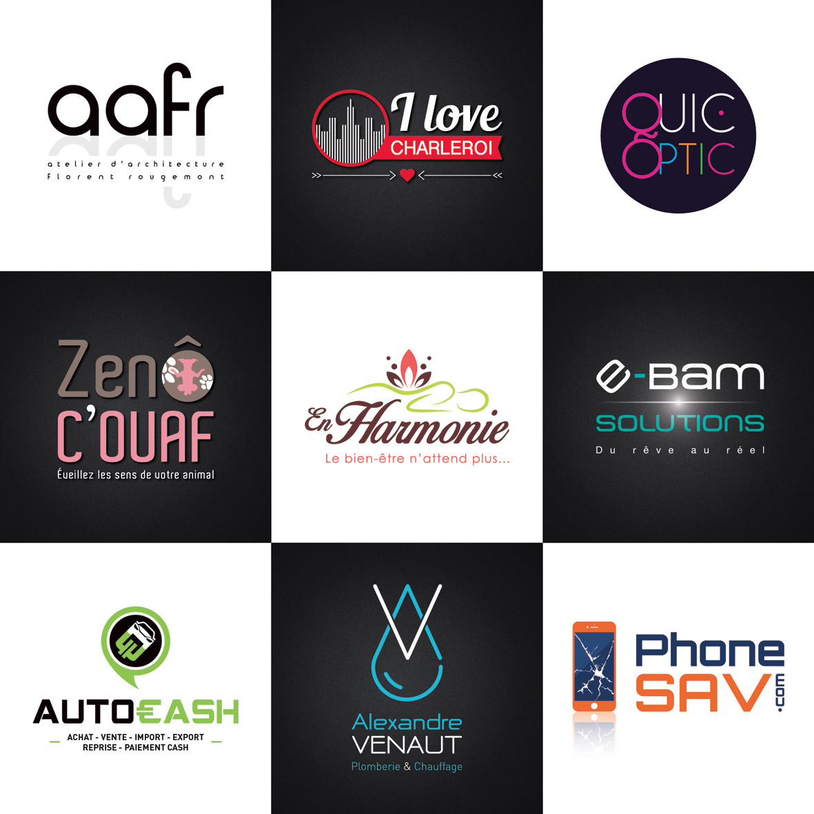 Planche logos
