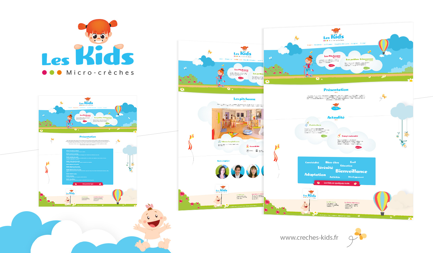Les Kids - Site web
