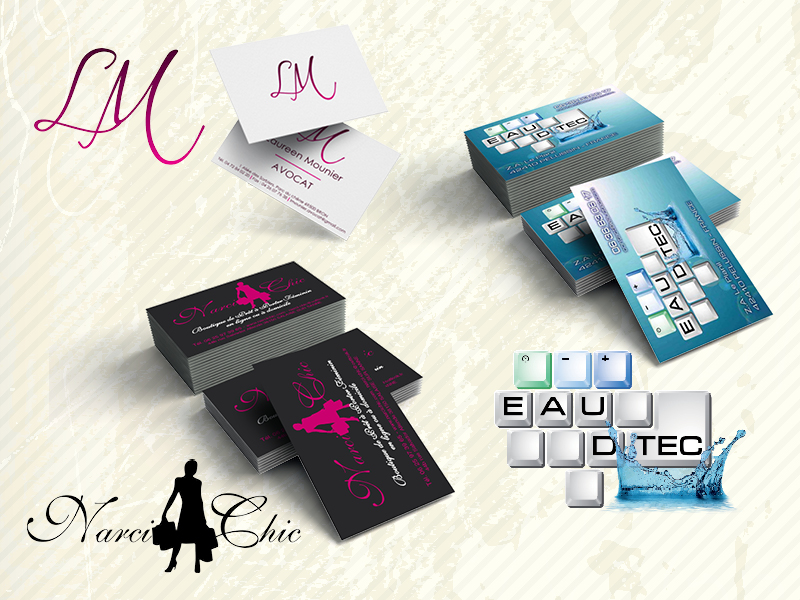 création logo et cartes de visite