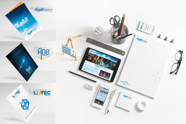 Relooking total du Groupe Agiliteam et de ses filiales