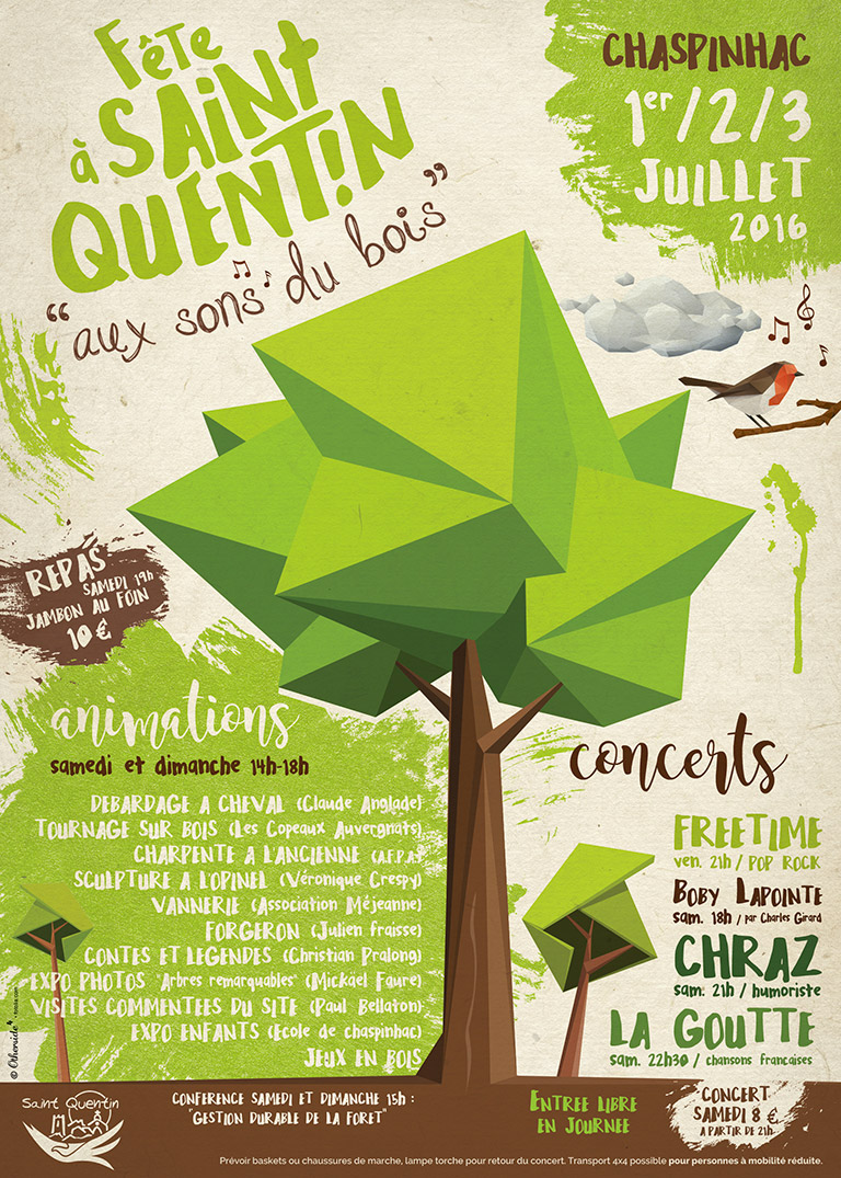 Fête du Bois - Saint Quentin 2016