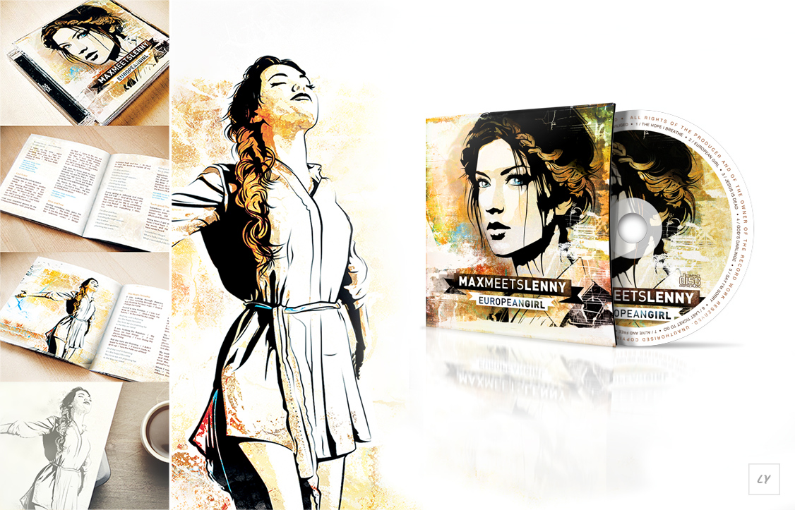 Illustration ddition Digipack | MaxmeetsLenny 