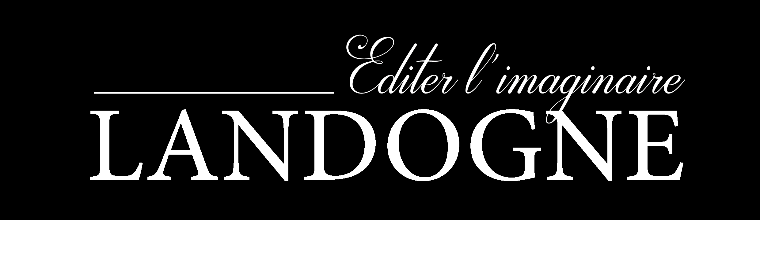 Réalisation Logo pour les éditions LANDOGNE
