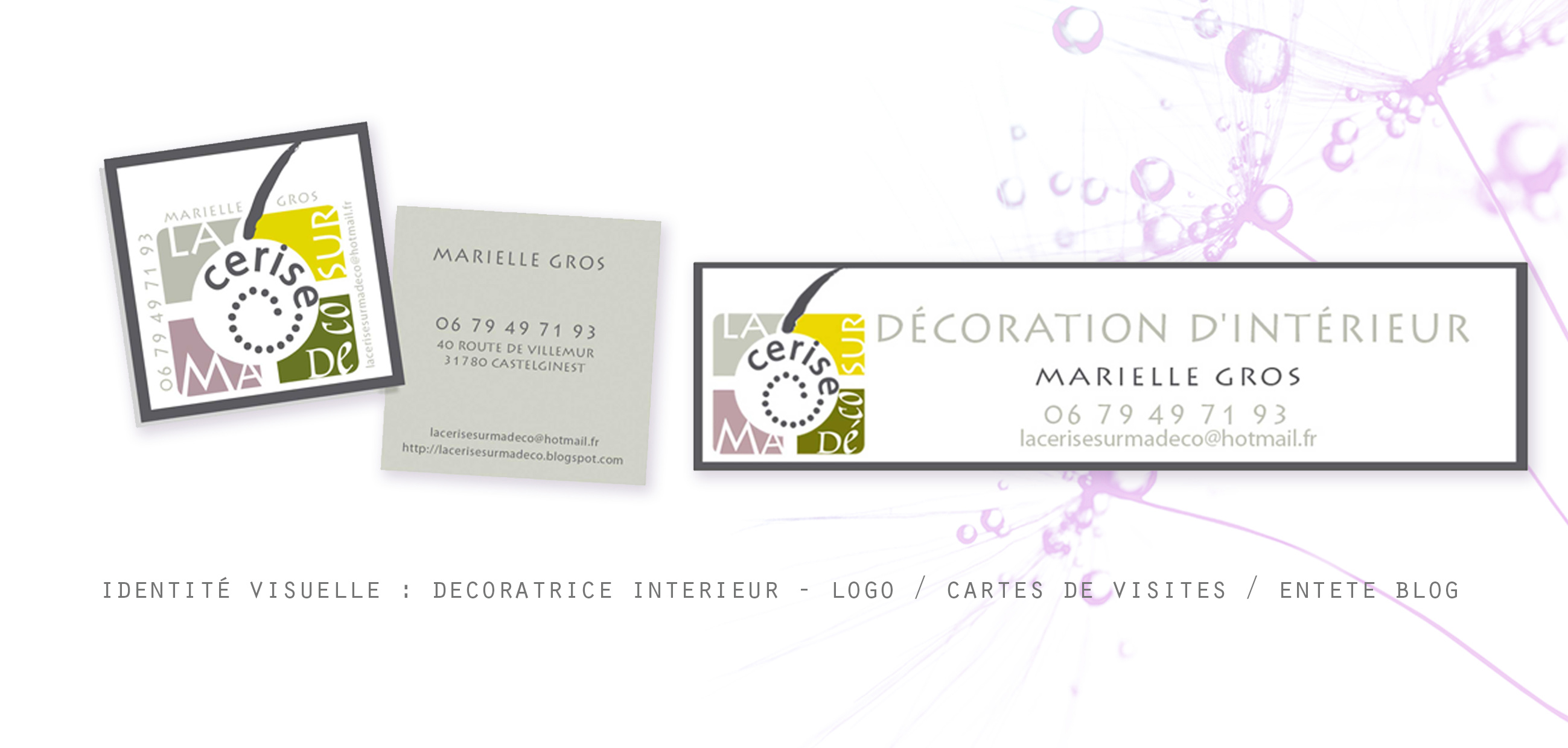 Identité visuelle Cabinet en Decoration