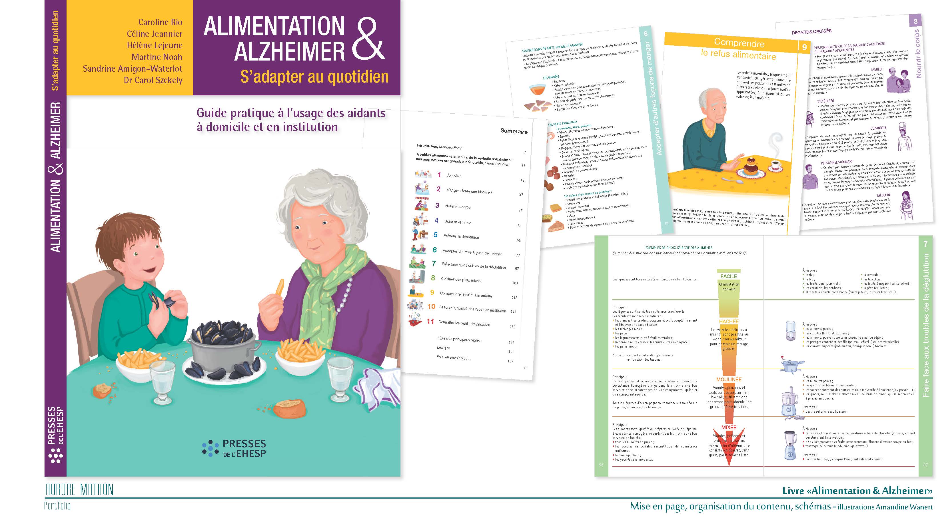 Livre Alimentation & Alzheimer