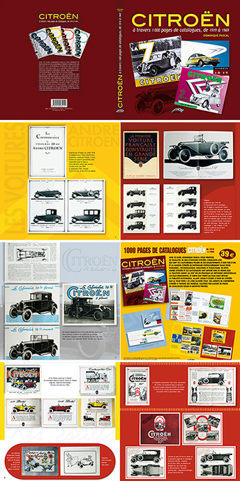 Livre Citroën et ses catalogues