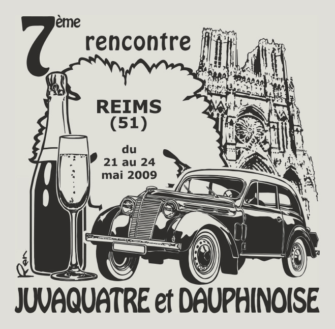 Rencontre Juvaquatre et Dauphinoise - Reims