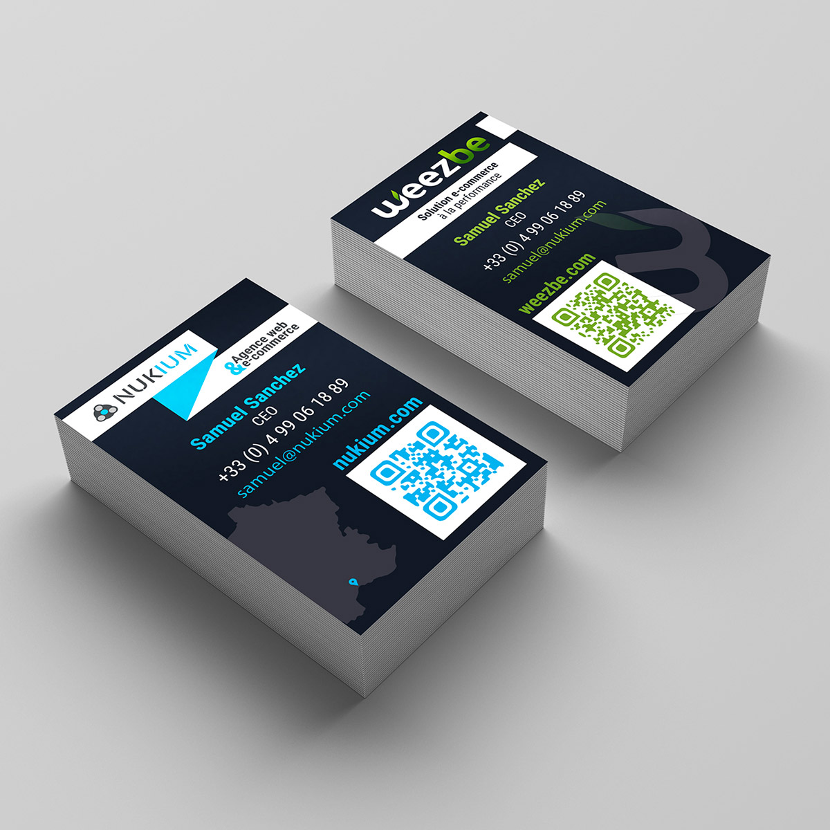 Cartes de visite Nukium