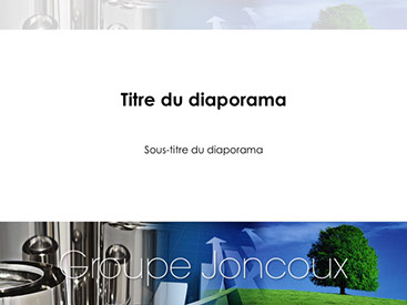 Implica | Modle PowerPoint - Groupe Joncoux