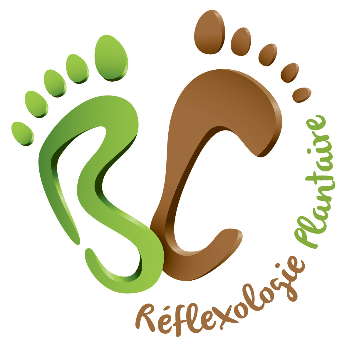 Logo réflexologue plantaire