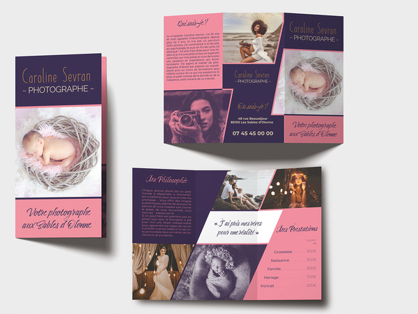 Brochure Caroline Servan