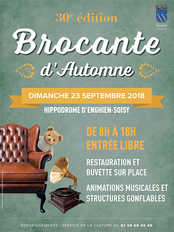 Affiche Brocante d'Automne