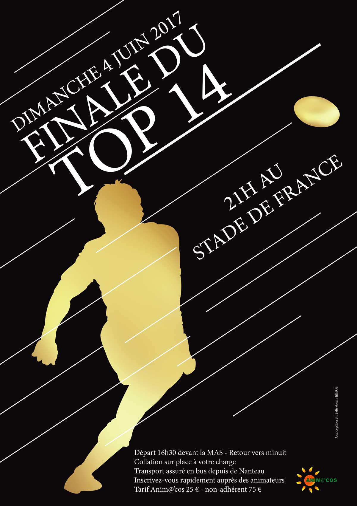 Affiche top 14