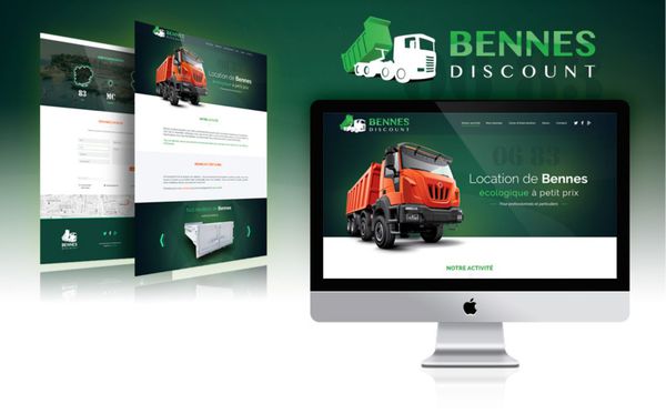 Site web Bennes Discount