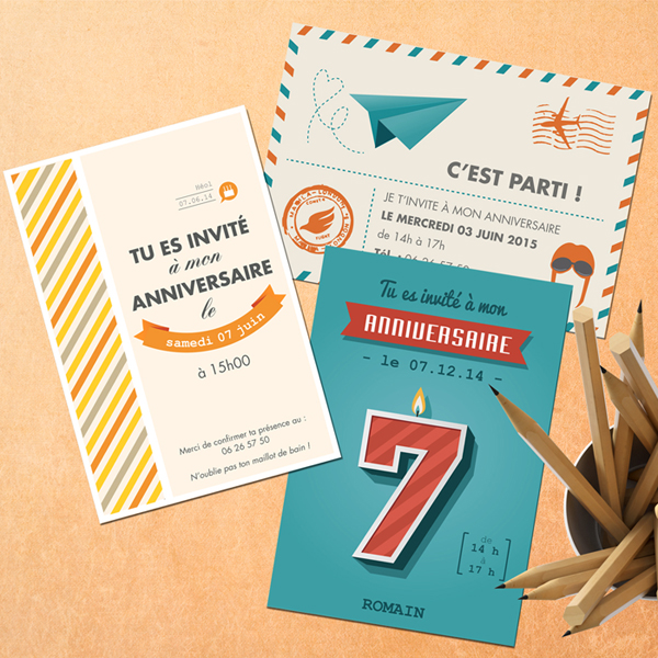 Cartes d'anniversaire