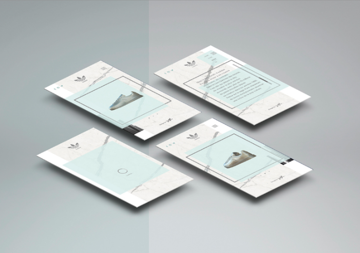 Adidas - Application - Design graphique