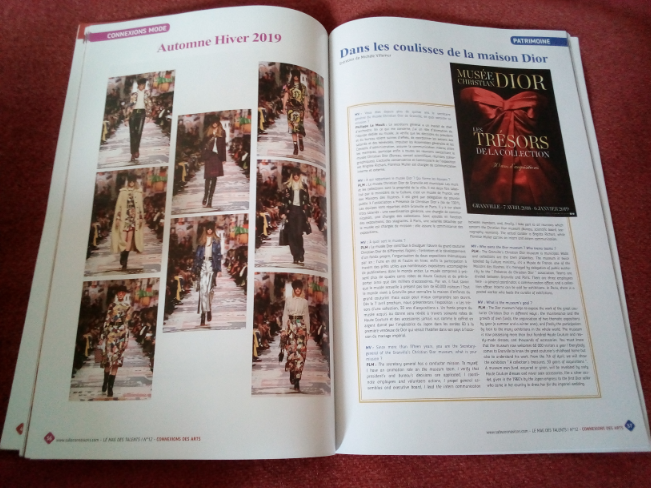 Page 56 et 57 du magazine Sabs Connexions des arts n12