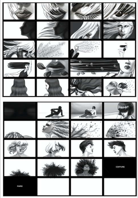 commercial storyboard