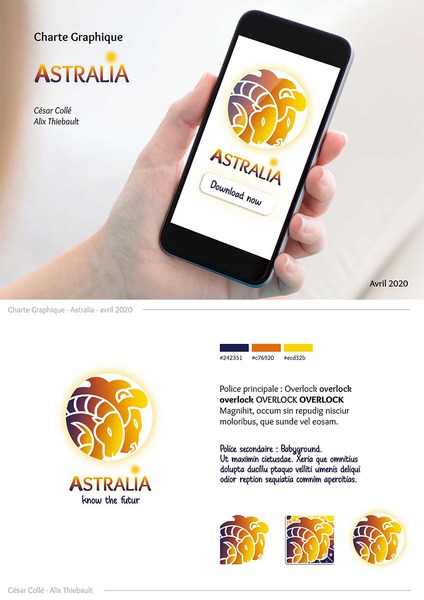Identité visuelle d'une application