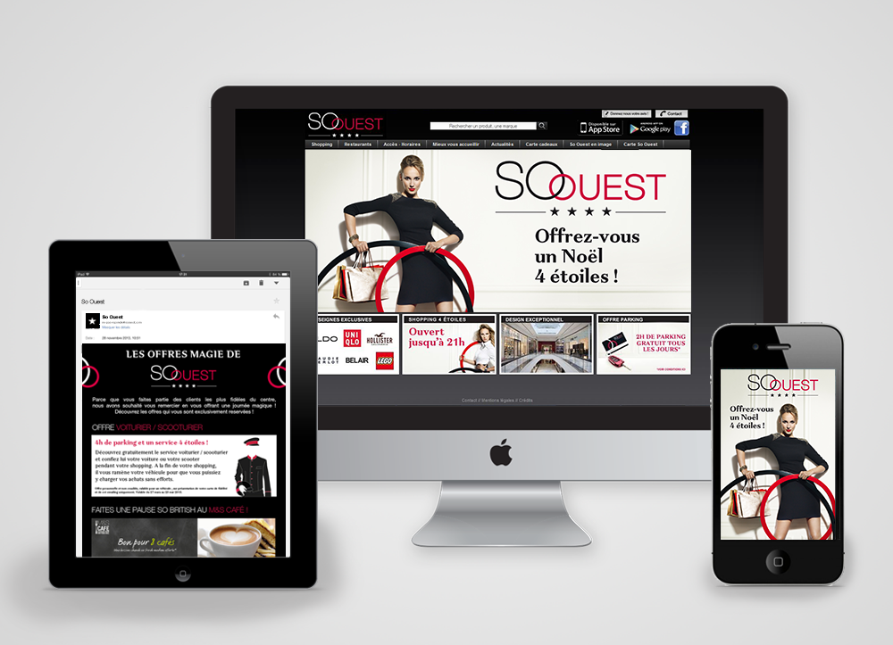 Réalisation de visuels pour So Ouest