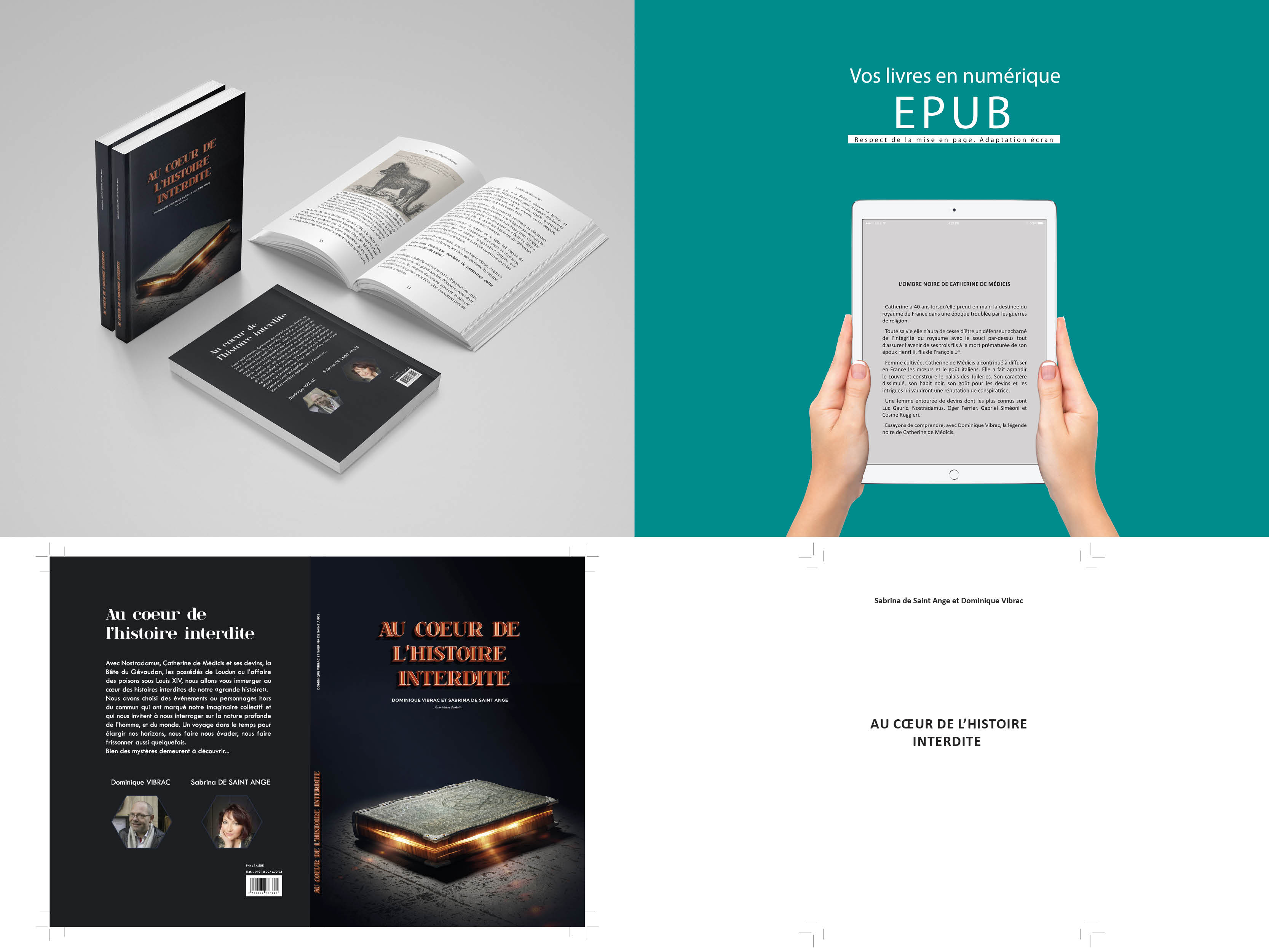Edition livre - Maquette créa