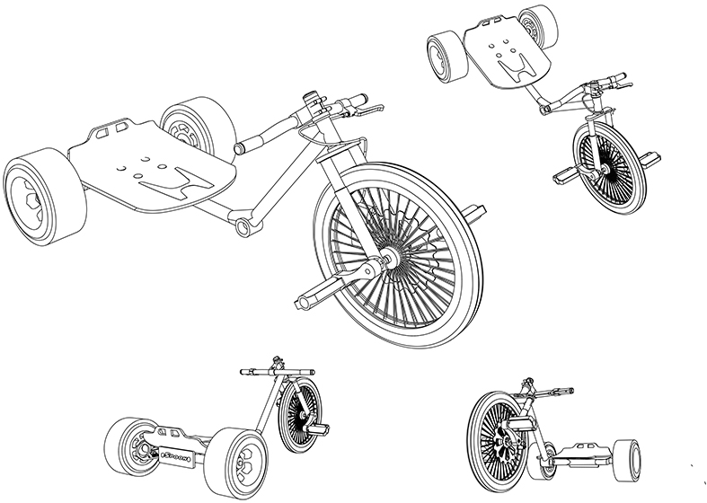 Dessin trike