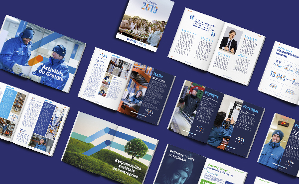 Conception et réalisation d'une brochure corporate (Essentiel)