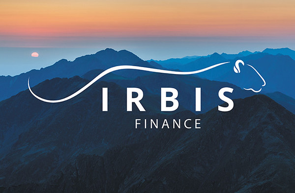 Logotype Irbis Finance x charte graphique