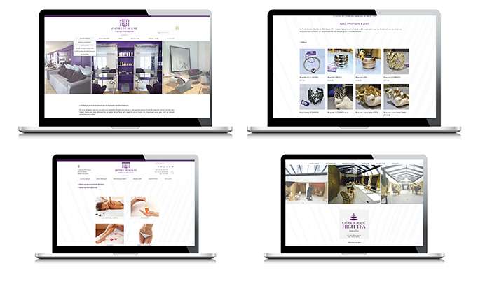Hôtel de Beauté • Web Design