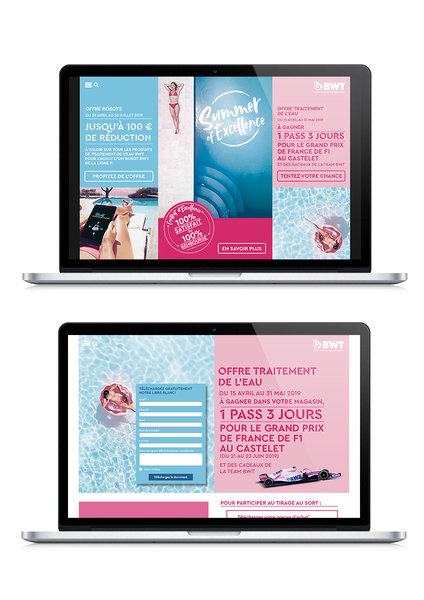 Site Web opération été BWT