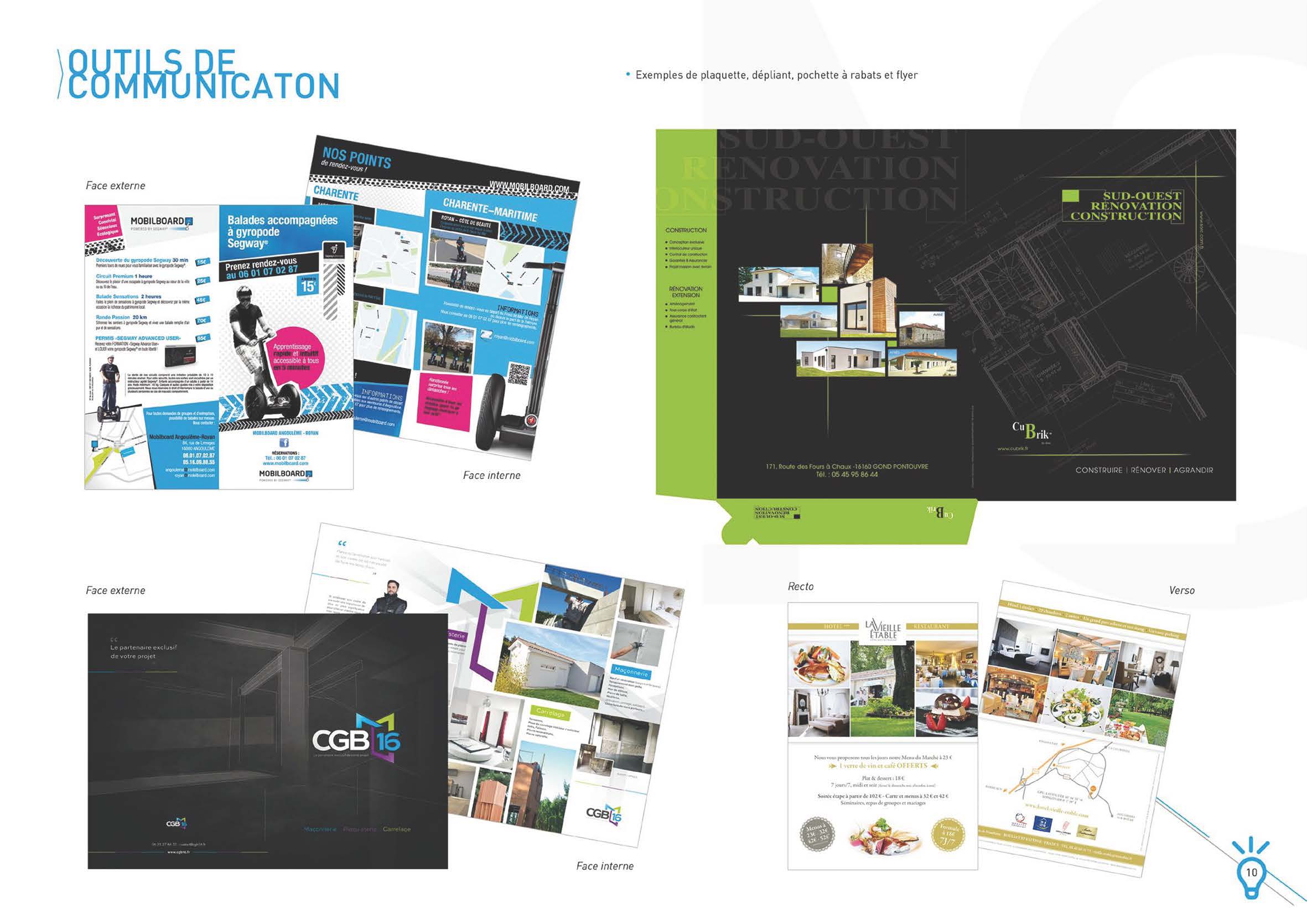 PRINT - Flyers / Plaquettes / Dpliants