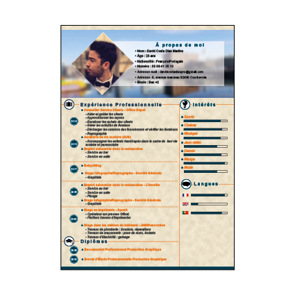 Modèle CV