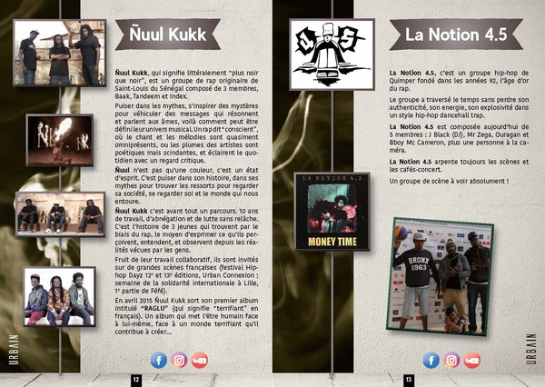 Plaquette 20 p Kaina Muzik Agency (extrait)