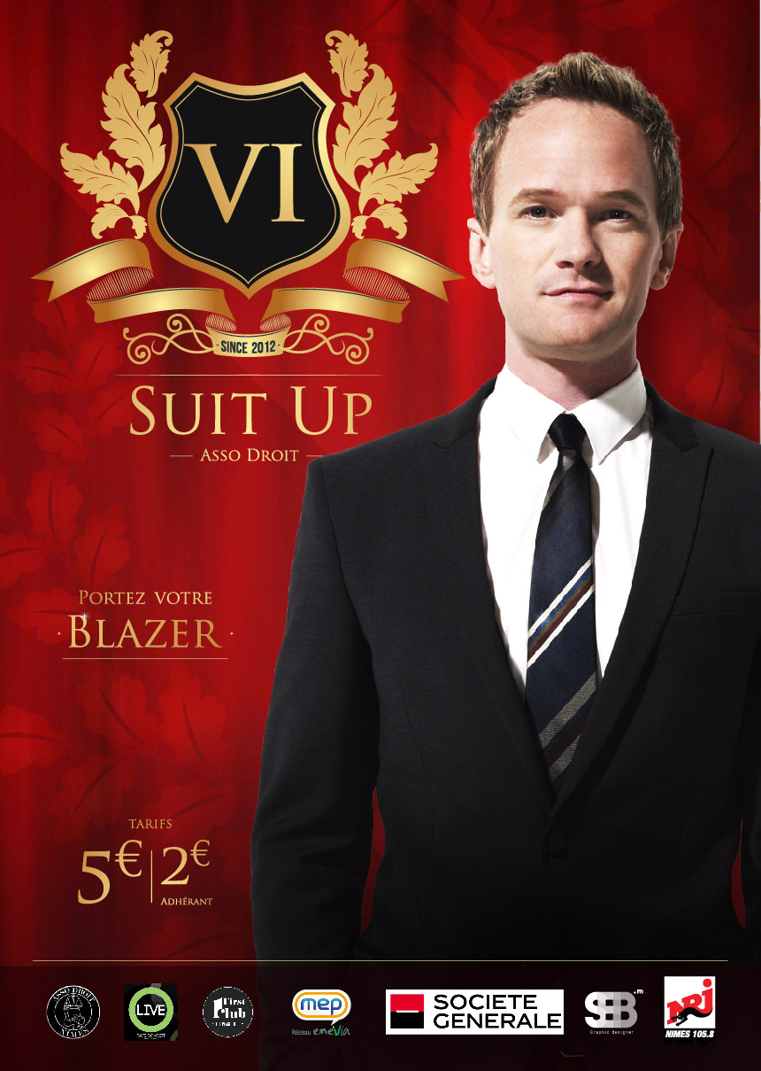 Affiche + Couverture facebook : Suit'up Act VI