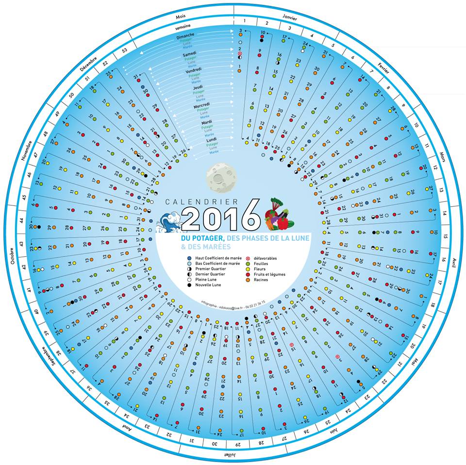 Calendrier 2016