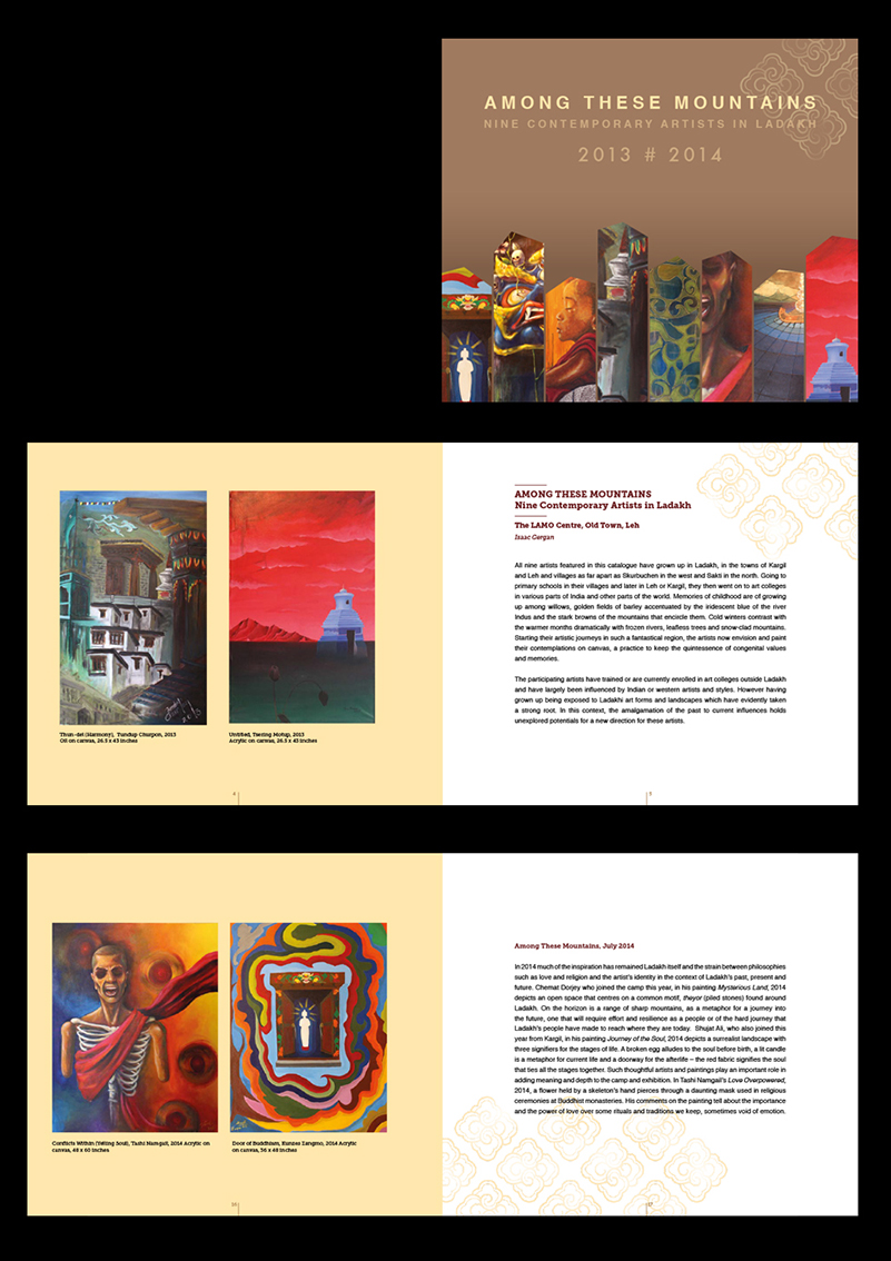 Catalogue d'exposition d'art contemporain