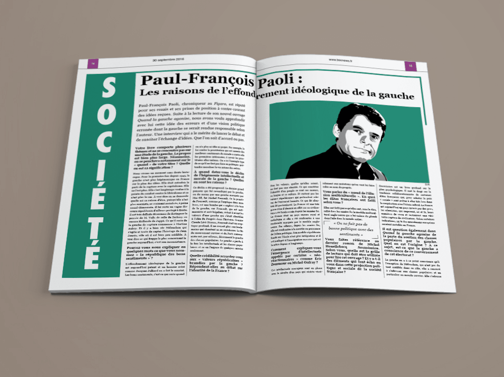 Dossier BSC News (Troisième double)