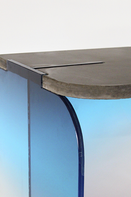 Table Verre/Béton