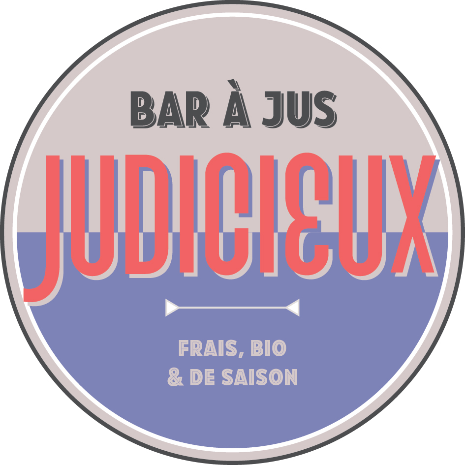 Logo, Judicieux, bar à jus – 2017