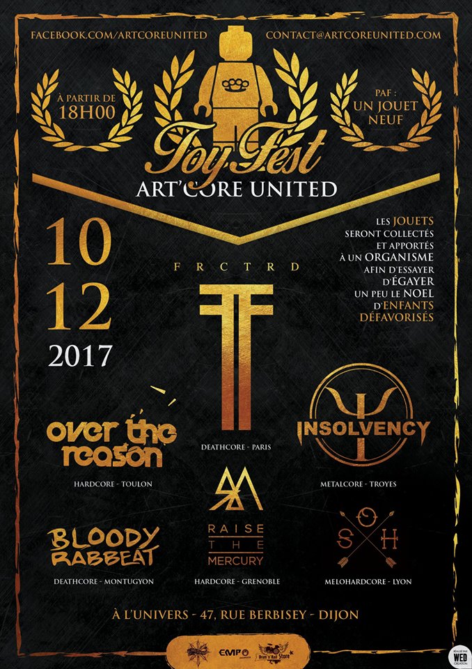 Affiche - TOYFEST d'Art'core United