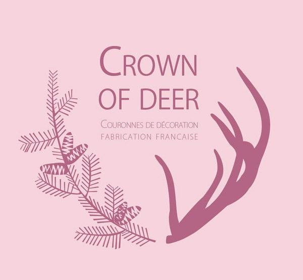 Crown of Deer - décoration - couronne